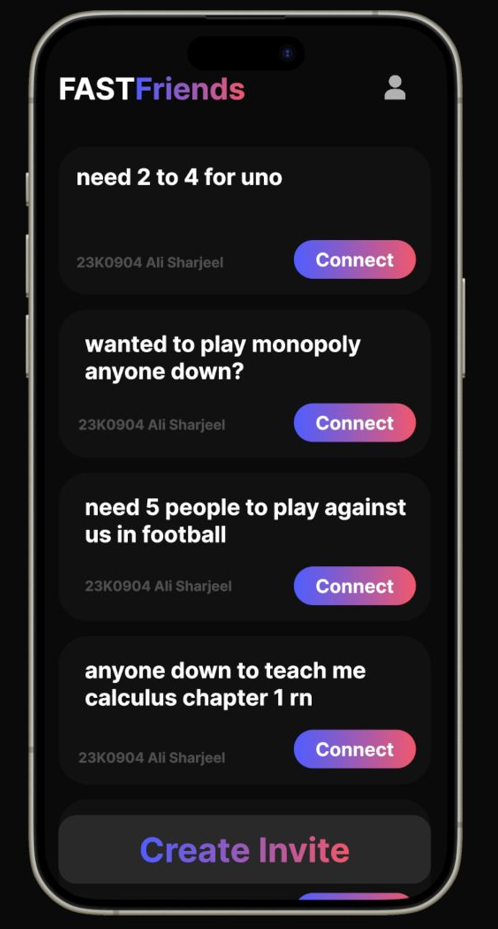 FastFriends App