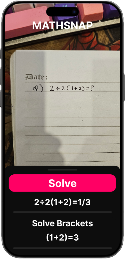 MATHSNAP App